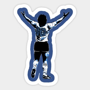 maradona d10s Sticker